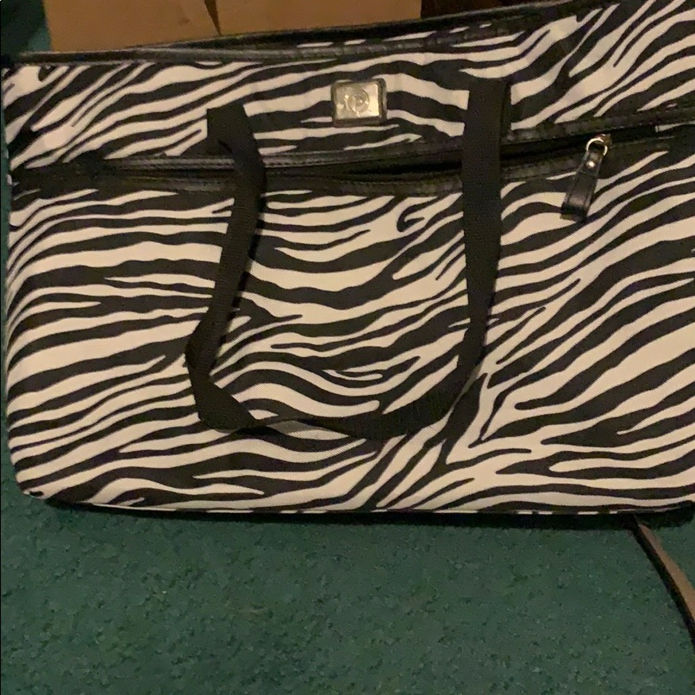 leopard tote